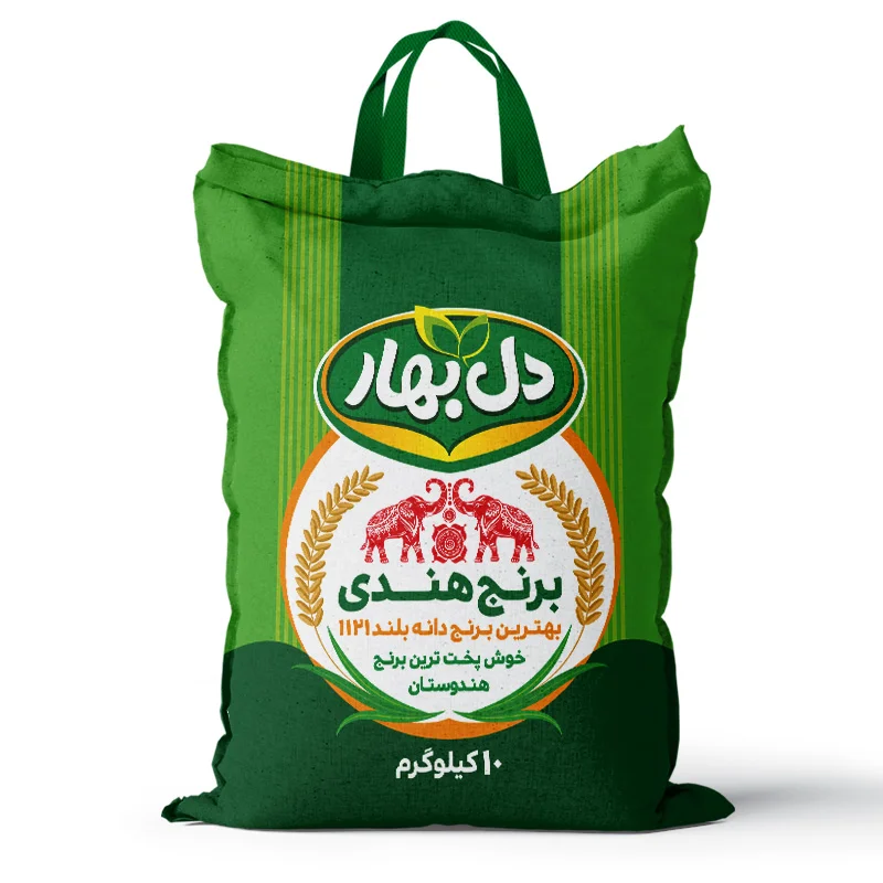 Indian rice 1121 Del Bahar برنج خالص هندی 1121 دل بهار